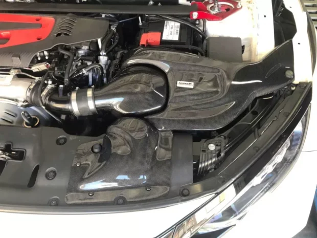 GruppeM Carbon Fiber Ram Air Intake System Honda Civic Type-R FK8 17-19