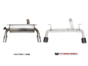 Fabspeed Muffler Bypass Exhaust System w/ Polished Stainless Steel Tips BMW 335i | 435i (F30/F32) 2012-2018