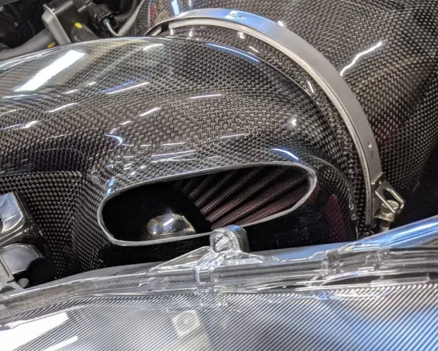 GruppeM Ram Air System Carbon Duct Intake Kit Toyota GR Yaris 1.6 Turbo 2020