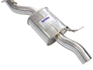 Invidia 76mm R400 Valved Catback Exhaust Straight Cut Black Tips Volkswagen Golf R MK8 2022+