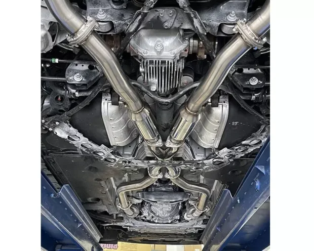Invidia Single Layer Black Tip Non-Polished Pipe Catback Nissan Z Gemini 2023-2024