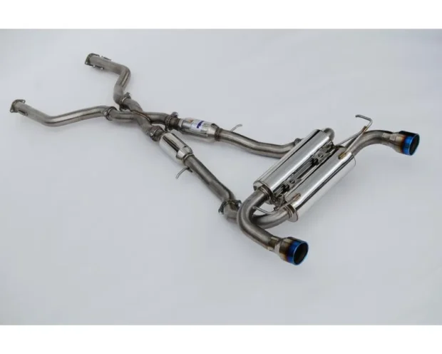 Invidia Rolled Titanium Tip Non-Polished Pipe Catback Nissan Z Gemini 2023-2024