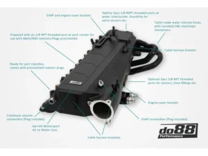 do88 Performance Charge Cooler Manifold MERA Toyota GR Supra | BMW B58 Gen 2 2017+