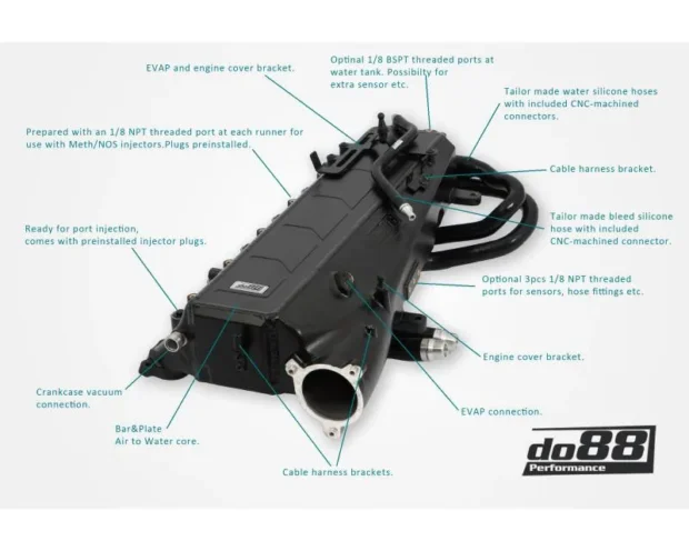 do88 Performance Charge Cooler Manifold BMW F-Series B58 M140i | M240i 2015+