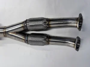 Tubi Style Y-Pipe W/Silencer Nissan GTR 2016-2021 CLEARANCE