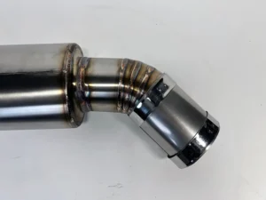 Tubi Style Y-Pipe W/Silencer Nissan GTR 2016-2021 CLEARANCE