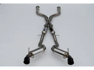 Invidia Dual N1 Black Tip Non-Polished Pipe Catback Nissan Z 2023-2024