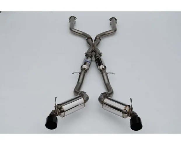 Invidia Dual N1 Black Tip Non-Polished Pipe Catback Nissan Z 2023-2024