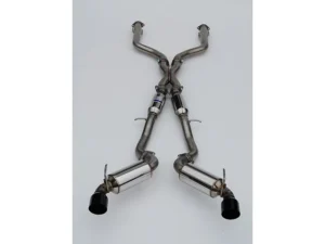 Invidia Dual N1 Black Tip Non-Polished Pipe Catback Nissan Z 2023-2024