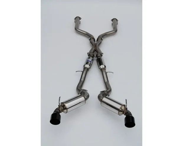 Invidia Dual N1 Black Tip Non-Polished Pipe Catback Nissan Z 2023-2024