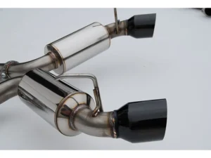 Invidia Dual N1 Black Tip Non-Polished Pipe Catback Nissan Z 2023-2024