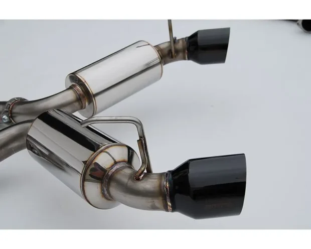 Invidia Dual N1 Black Tip Non-Polished Pipe Catback Nissan Z 2023-2024