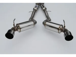 Invidia Dual N1 Stainless Steel Tip Non-Polished Pipe Catback Nissan Z 2023-2024