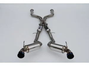 Invidia Dual N1 Titanium Tip Non-Polished Pipe Catback Nissan Z 2023-2024