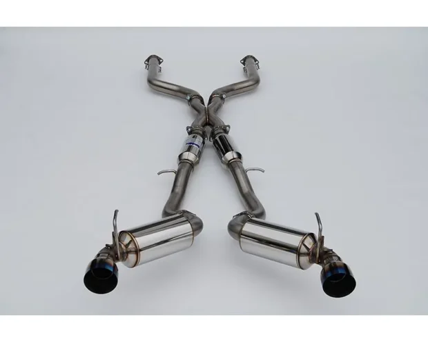 Invidia Dual N1 Titanium Tip Non-Polished Pipe Catback Nissan Z 2023-2024