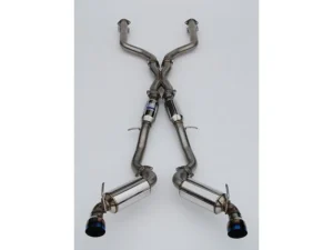 Invidia Dual N1 Titanium Tip Non-Polished Pipe Catback Nissan Z 2023-2024
