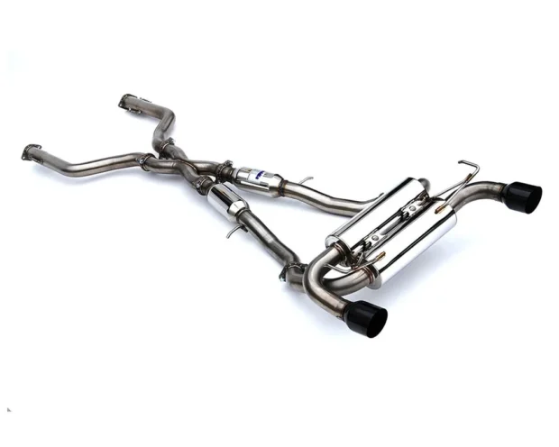 Invidia Single Layer Black Tip Non-Polished Pipe Catback Nissan Z Gemini 2023-2024