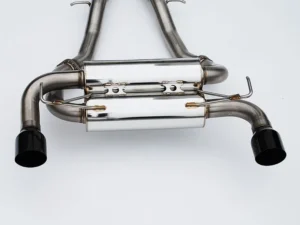 Invidia Single Layer Black Tip Non-Polished Pipe Catback Nissan Z Gemini 2023-2024