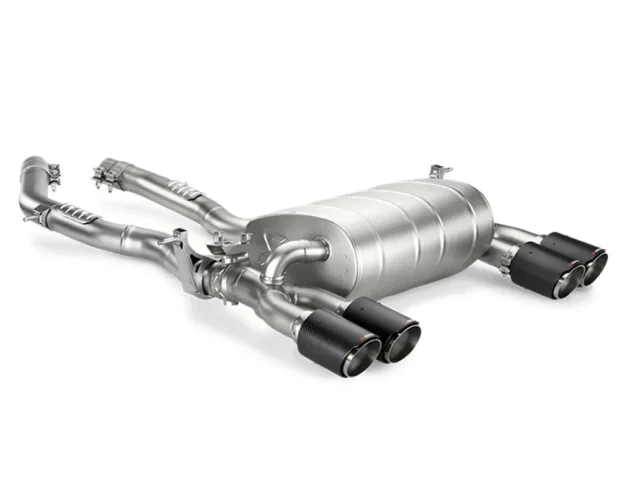 Akrapovic Titanium Homologated Slip On Exhaust BMW M3 F80 Sedan | M4 F82 Coupe 3.0L Turbo 2015-2020