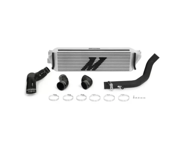 Mishimoto Silver Performance Intercooler Kit w/ Black Piping Honda Civic Type R 2016-2021