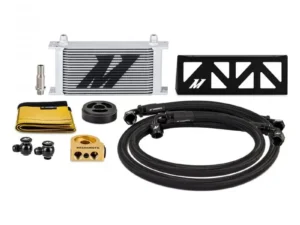 Mishimoto Oil Cooler, Fits Subaru BRZ/Toyota GR86 2022+, Thermostatic, Silver Cooler