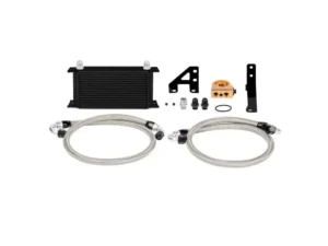 Mishimoto Black Thermostatic Oil Cooler Kit Subaru STI 2015+