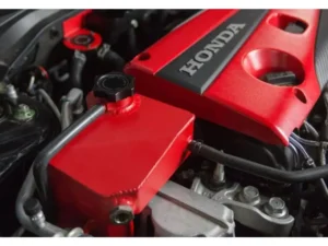 Mishimoto Red Aluminum Expansion Tank Honda Civic Type R 2017-2025