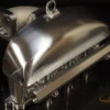 JM Fabrications W/ 75MM Bore V2 Billet Intake Manifold With Port Injection Stock TB Flange Mazda Speed 3/6