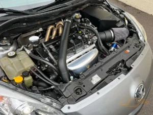 JM Fabrications Oem Map Sensor Mount 1/8 Inch Npt Direct Port Methanol Bungs On Bottom V2 Billet Intake Manifold With Port Injection Stock TB Flange Mazda Speed 3/6