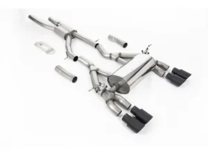 Milltek GPF/OPF Back Race Exhaust System w/ Ceratoke Black GT-90 Tips BMW 3-Series F80 | 4-Series F82/83 2019+