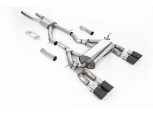 Milltek GPF/OPF Back Race Exhaust System w/ Carbon Fiber Jet-90 Tips BMW 3-Series F80 | 4-Series F82/83 2019+