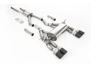 Milltek GPF/OPF Back Road Exhaust System w/ Carbon Fiber Jet-90 Tips BMW 3-Series F80 M3 | 4- Series F82/83 M4 2019+