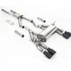 Milltek GPF/OPF Back Road Exhaust System w/ Ceratoke Black GT-90 Tips BMW 3-Series F80 | 4-Series F82/83 2019+