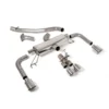 Milltek 3 Inch Non-Resonated Secondary Catback Exhaust System w/ Polished GT Tips Toyota Corolla GR 2023+