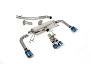 Milltek 3 Inch Non-Resonated Secondary Catback Exhaust System w/ Burnt Titanium GT Tips Toyota Corolla GR 2023+