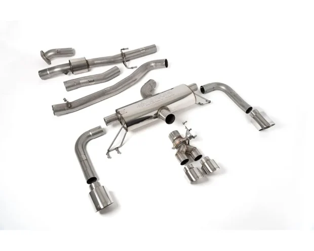 Milltek 3 Inch Non-Resonated Primary Catback Exhaust System w/ Polished GT Tips Toyota Corolla GR 2023+