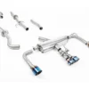 Milltek 3 Inch Resonated Primary Catback Exhaust System w/ Burnt Titanium GT Tips Toyota Corolla GR 2023+