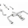 Milltek 3 Inch Resonated Primary Catback Exhaust System w/ Polished GT Tips Toyota Corolla GR 2023+