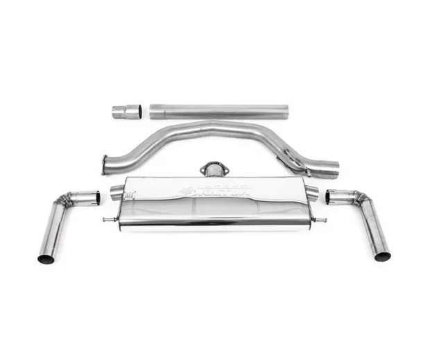 Milltek 80mm OPF/GPF Catback Exhaust System w/ Polished GT-115 Tips Volkswagen Golf Mk8 GTi 2020+