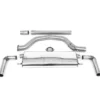 Milltek 80mm OPF/GPF Catback Exhaust System w/ Brushed Titanium GT-115 Tips Volkswagen Golf Mk8 GTi 2020+