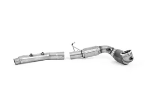 Milltek Large Bore Downpipe w/ Race Catalyst (For OE OPF-Back) 3.7 Inch ID Seat | Skoda | Volkswagen 2020+