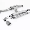 Milltek Cat-Back OPF/GPF Resonated GT-115 Titanium Trims Toyota Yaris 1.6T 2020-2023