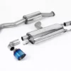Milltek Cat-Back OPF/GPF Resonated GT-115 Burnt Titanium Trims Toyota Yaris 1.6T 2020-2023