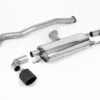 Milltek Cat-Back OPF/GPF Non-Resonated Jet-115 Carbon Trims Toyota Yaris 1.6T 2020-2023