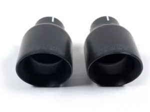 Milltek Cat-Back Non-Resonated GTD Dual Outlet Style Cerakote Black Trims Volkswagen Golf Mk7.5 | R-Line 2017-2021