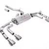 Milltek Particulate Filter-Back Non-Resonated GT-100 Titanium Trims Volkswagen Tiguan R 320ps 2021-2023