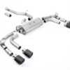 Milltek Particulate Filter-Back Non-Resonated GT-100 JET-100 Carbon Trims Volkswagen Tiguan R 320ps 2021-2023