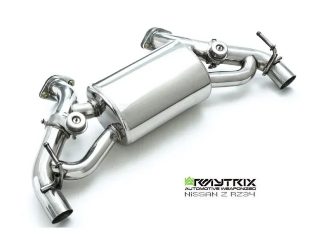 ARMYTRIX Stainless Steel Valvetronic Exhaust System Nissan Z 3.0L Twin-Turbo 2022+ - Matte Black