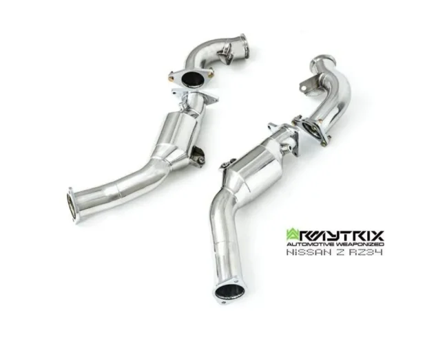 ARMYTRIX Stainless Steel Valvetronic Exhaust System Nissan Z 3.0L Twin-Turbo 2022+ - Matte Black