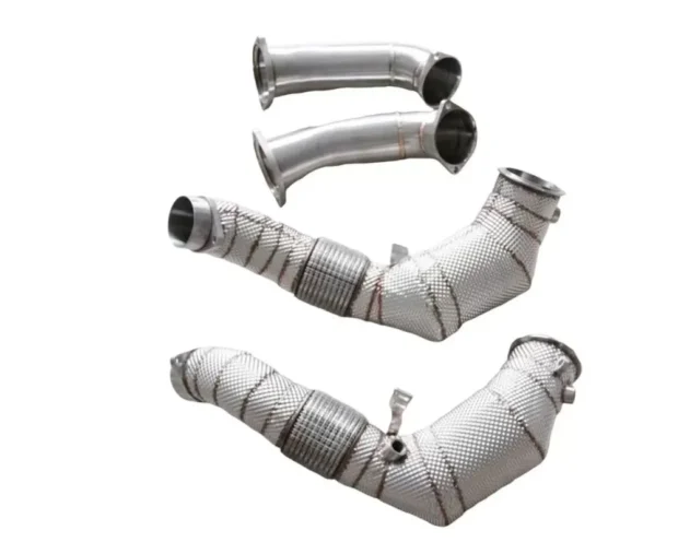 Racing Dynamics Race Downpipes w/ HS BMW M5 | M8 | X5M | X6M 2022+
